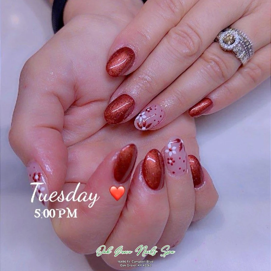 Ladies nails art